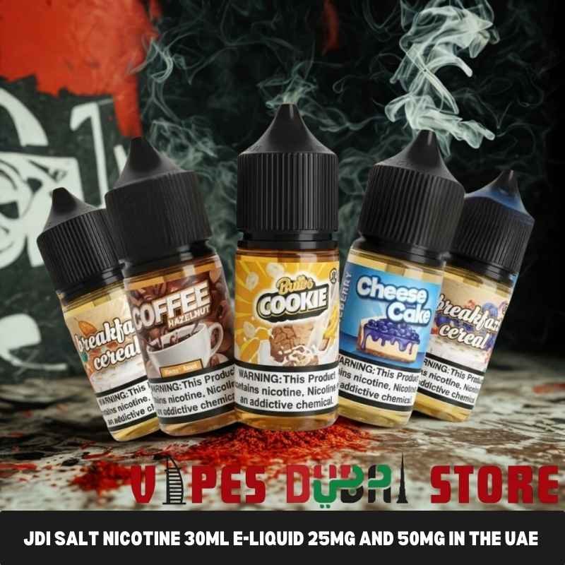 JDI Salt Nicotine 30ml E-liquid 25mg and 50mg In The UAE JDI Salt Nicotine 30ml E-liquid 25mg and 50mg In The UAE
