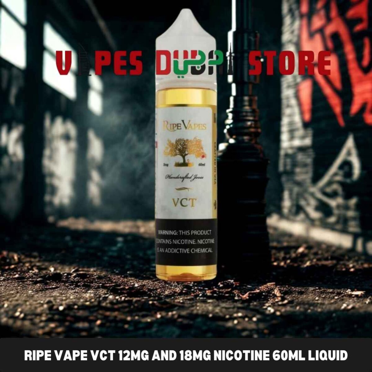 Ripe Vape VCT 60ml 12mg & 18mg Dubai | Vanilla Tobacco