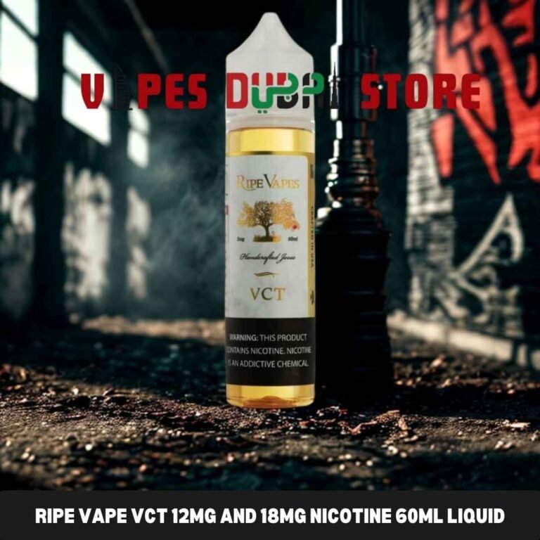 Ripe Vape Vct 12mg and 18mg Nicotine 60ml Liquid