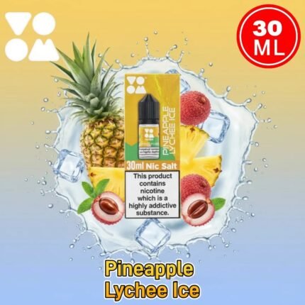 Voom Salt Nicotine 30mg 30ml in the UAE PINEAPPLE LYCHEE ICE