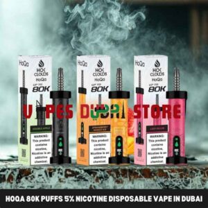 HoQa 80k puffs 5% nicotine Disposable Vape in Dubai