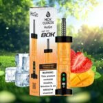 HoQa 80k puffs 5% nicotine Disposable Vape in Dubai strawberry mango ice