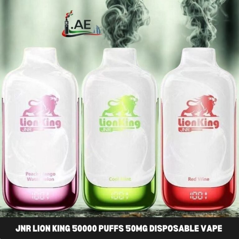 JNR Lion King 50000 Puffs 50mg Disposable Vape in Dubai