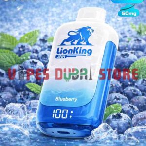 JNR Lion King 50000 Puffs 50mg Disposable Vape in Dubai Blueberry