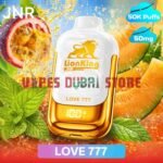 JNR Lion King 50000 Puffs 50mg Disposable Vape in Dubai Love 777