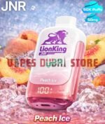 JNR Lion King 50000 Puffs 50mg Disposable Vape in Dubai Peach Ice