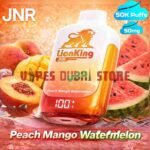 JNR Lion King 50000 Puffs 50mg Disposable Vape in Dubai Peach Mango Watermelon