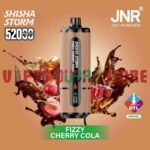 JNR Shisha Storm 52000 Puffs Disposable Vape 2mg DTL in the UAE fizzy cherry cola