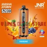 JNR Shisha Storm 52000 Puffs Disposable Vape 2mg DTL in the UAE hawaii