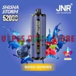 JNR Shisha Storm 52000 Puffs Disposable Vape 2mg DTL in the UAE mixed berries