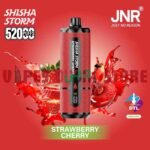 JNR Shisha Storm 52000 Puffs Disposable Vape 2mg DTL in the UAE strawberry cherry