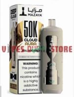 MAZAYA CLOUD AURA 50K Disposable Vape in Dubai golden mint