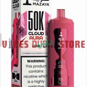 MAZAYA CLOUD AURA 50K Disposable Vape in Dubai love
