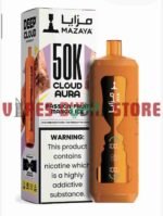 MAZAYA CLOUD AURA 50K Disposable Vape in Dubai passion fruit mango ice