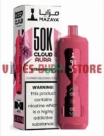 MAZAYA CLOUD AURA 50K Disposable Vape in Dubai strawberry