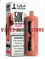 MAZAYA CLOUD AURA 50K Disposable Vape in Dubai strawberry cherry