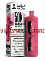 MAZAYA CLOUD AURA 50K Disposable Vape in Dubai two apple max