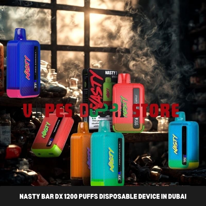 Nasty Bar DX 1200 Puffs Disposable Device in Dubai Nasty Bar DX 1200 Puffs Disposable Device in Dubai