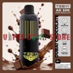 TESIYI AK 50000 Puffs 50mg Disposable Vape in Dubai dubai chocolate