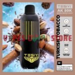 TESIYI AK 50000 Puffs 50mg Disposable Vape in Dubai turkish tobacco