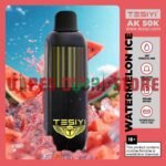 TESIYI AK 50000 Puffs 50mg Disposable Vape in Dubai watermelon ice