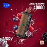 VOZOL Gear Hookah 40000 Puffs Disposable Vape 5mg in the UAE berry ice
