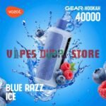 VOZOL Gear Hookah 40000 Puffs Disposable Vape 5mg in the UAE blue razz ice