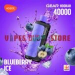 VOZOL Gear Hookah 40000 Puffs Disposable Vape 5mg in the UAE blueberry ice