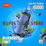 VOZOL Gear Hookah 40000 Puffs Disposable Vape 5mg in the UAE blueberry mint