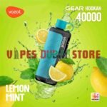 VOZOL Gear Hookah 40000 Puffs Disposable Vape 5mg in the UAE lemon mint