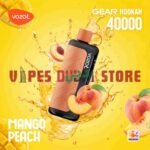 VOZOL Gear Hookah 40000 Puffs Disposable Vape 5mg in the UAE mango peach