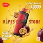 VOZOL Gear Hookah 40000 Puffs Disposable Vape 5mg in the UAE sweet passion fruit