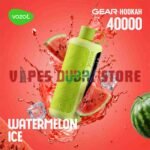VOZOL Gear Hookah 40000 Puffs Disposable Vape 5mg in the UAE watermlon ice