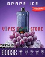 relx optimus up to 60000 puffs 50mg grape ice