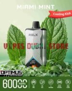 relx optimus up to 60000 puffs 50mg miami mint