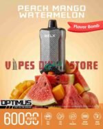 relx optimus up to 60000 puffs 50mg peach mango watermelon