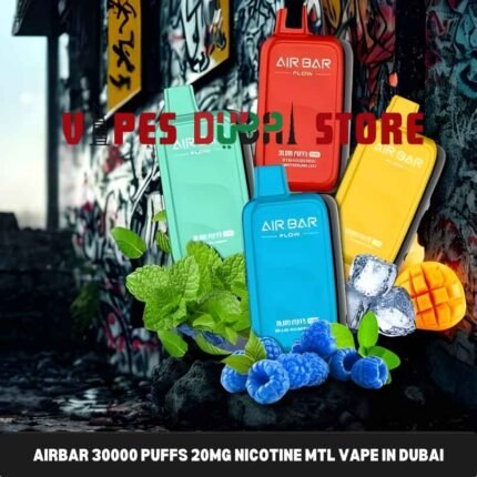 Airbar 30000 puffs 20mg nicotine MTL vape in Dubai
