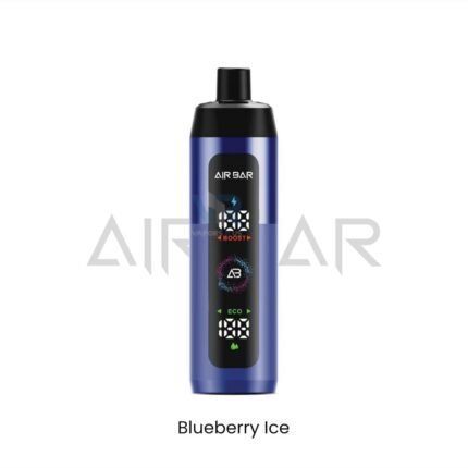 Airbar E shisha 15000 puffs 3mg nicotine DTL vape in Dubai Blueberry Ice