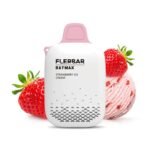 Flerbar (0%)zero nicotine 3500 puffs vape strawberry ice cream