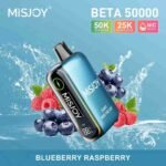 MISJOY Beta 50000 Puffs Disposable Blueberry Raspberry