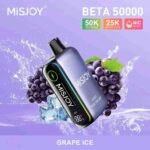 MISJOY Beta 50000 Puffs Disposable Grape Ice