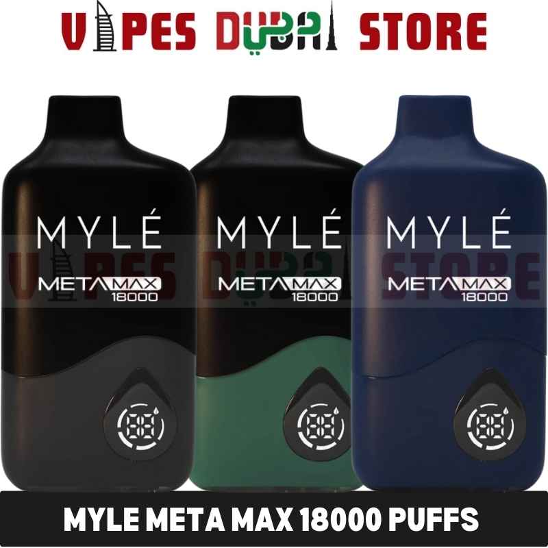 MYLE Meta Max 18000 Puffs Disposable Vape in Dubai