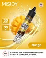 Misjoy premium salt nicotine 30mg 30mg E liquid USA brand in Dubai Mango