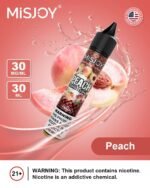 Misjoy premium salt nicotine 30mg 30mg E liquid USA brand in Dubai Peach