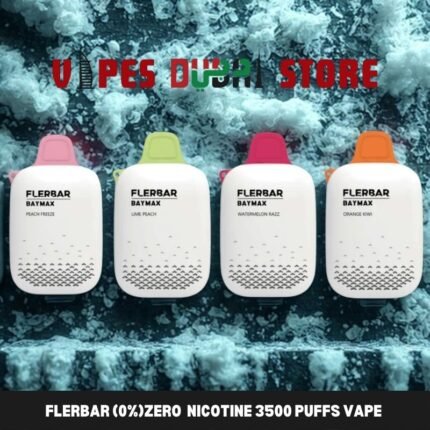 flerbar (0%)zero nicotine 3500 puffs vape