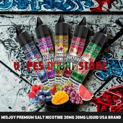 misjoy premium salt nicotine 30mg 30mg liquid USA brand