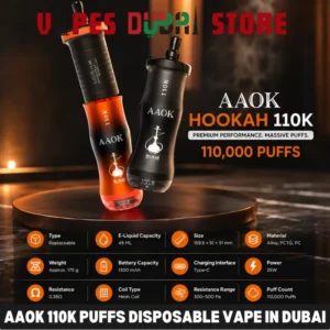 AAOK 110k Puffs Disposable Vape in Dubai