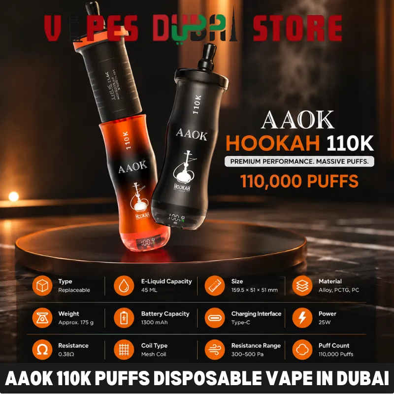 AAOK 110k Puffs Disposable Vape in Dubai