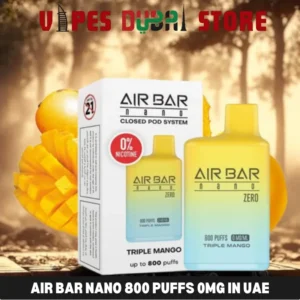 Air bar Nano 800 Puffs 0mg in UAE