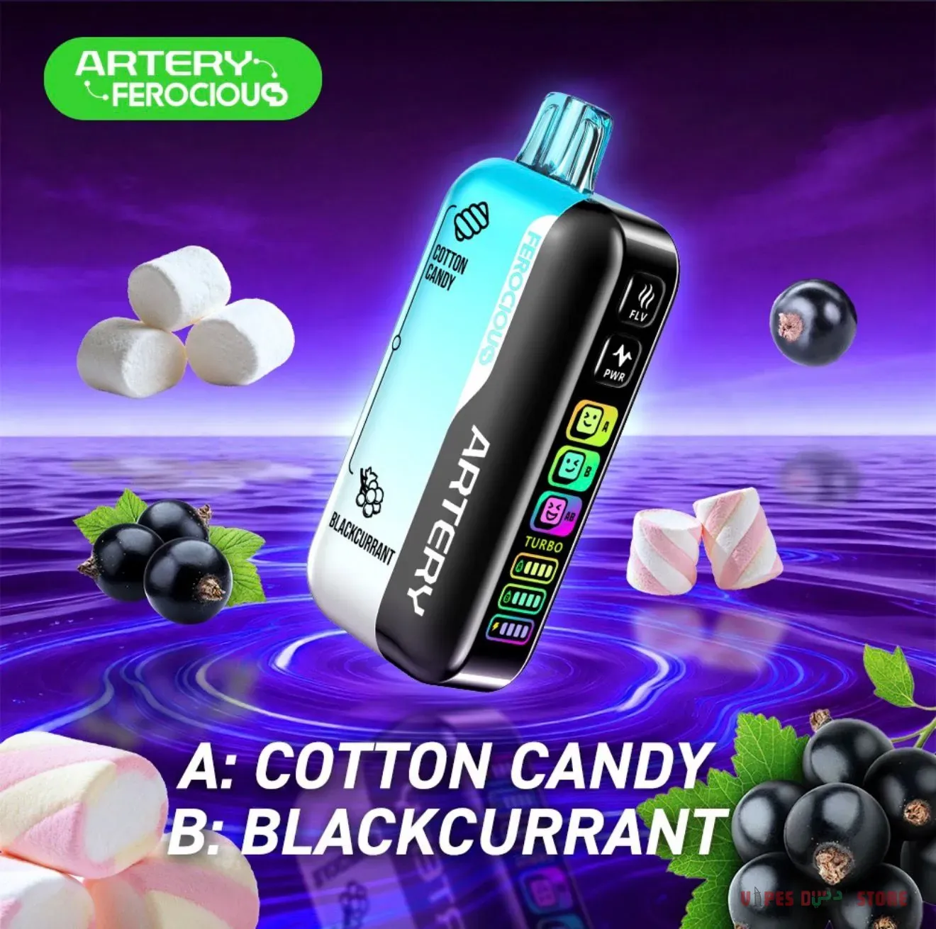 Artery Ferocious 60k Puffs 30mg Disposable Vape in UAE - Image 8